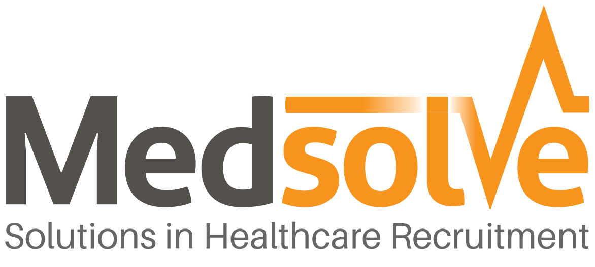 Medsolve Logo - Solutions in Healthcare Recruitment.